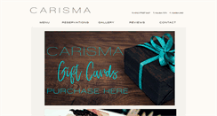 Desktop Screenshot of carismarestaurant.com